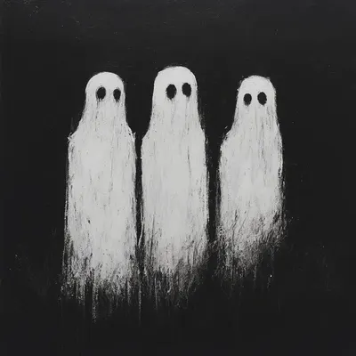 Some say they are haunted by the ghosts of the past. But for me, it's the ghosts of the future that haunt me. The pressure grows higher day by day - AI artwork, 4 Sep 2024