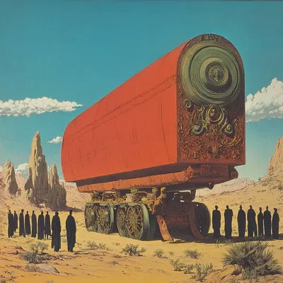 They know. They have wisdom they won't share. It's more than books - AI artwork, 11 Sep 2024