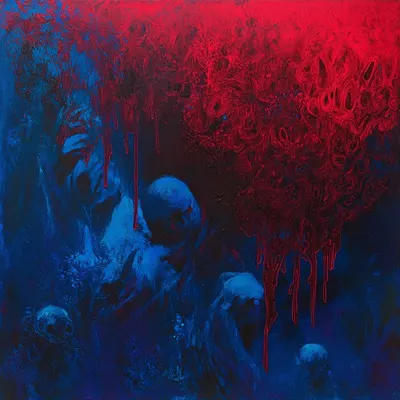 I'm blue - AI artwork, 30 Sep 2024
