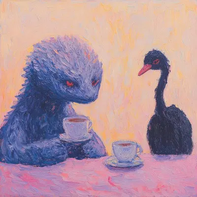 tea party - AI artwork, 18 Sep 2024