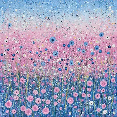 Some flowers on a gloomy day Thank you to all of you who are commenting and messaging. You make it worth - AI artwork, 9 Sep 2024