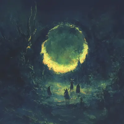 When magic still walked this world - AI artwork, 16 Sep 2024