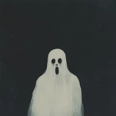Some say they are haunted by the ghosts of the past. But for me, it's the ghosts of the future that haunt me. The pressure grows higher day by day - AI artwork, 4 Sep 2024