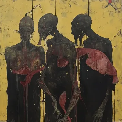 You wouldn't believe the truth even if it stared you in the face - AI artwork, 14 Sep 2024