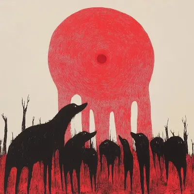 Trough the nightmares - AI artwork, 26 Sep 2024