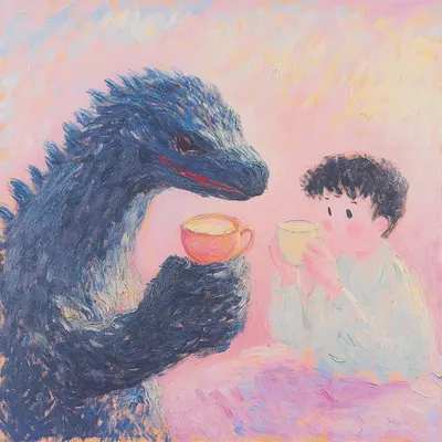 tea party - AI artwork, 18 Sep 2024