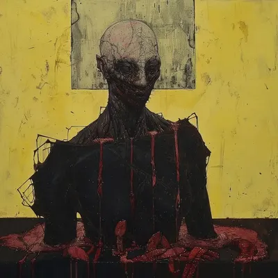 You wouldn't believe the truth even if it stared you in the face - AI artwork, 14 Sep 2024