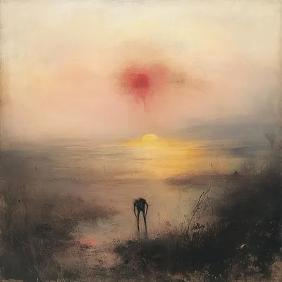 They talk so much. They pretendent. They are not your friends. The world is much darker than you thought - AI artwork, 7 Sep 2024