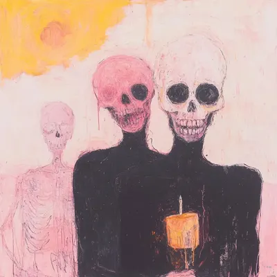 Meeting new people used to be a nightmare for me. That’s why I moved to a big city—to challenge my fears. Now, I’m really happy that I can meet such wonderful people, whether it’s here or out in the world. It’s truly lovely - AI artwork, 1 Sep 2024