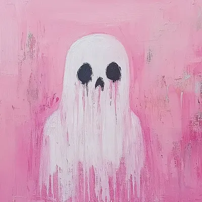 Some say they are haunted by the ghosts of the past. But for me, it's the ghosts of the future that haunt me. The pressure grows higher day by day - AI artwork, 4 Sep 2024