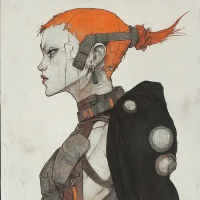 silent rebellion - AI artwork, 15 Sep 2024