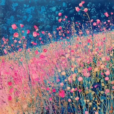 Some flowers on a gloomy day Thank you to all of you who are commenting and messaging. You make it worth - AI artwork, 9 Sep 2024