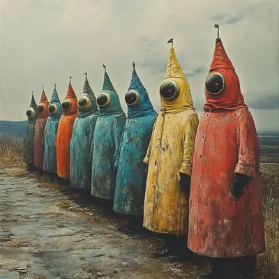 They know. They have wisdom they won't share. It's more than books - AI artwork, 11 Sep 2024