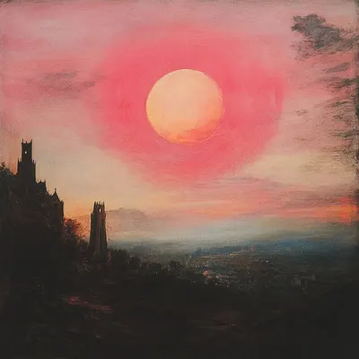 They talk so much. They pretendent. They are not your friends. The world is much darker than you thought - AI artwork, 7 Sep 2024