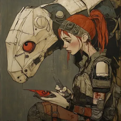 face gallery - AI artwork, 24 Sep 2024