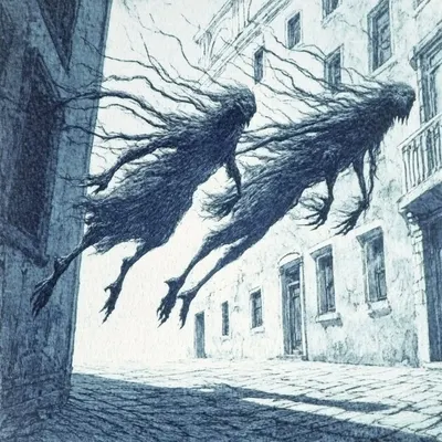 THEY ARE COMING FOR US - AI artwork, 5 Oct 2024