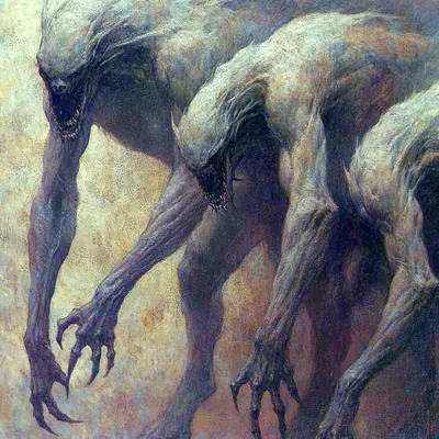 THEY ARE COMING FOR US - AI artwork, 5 Oct 2024