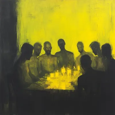 I can hear the colors of time dripping through the cracks of reality - AI artwork, 9 Oct 2024