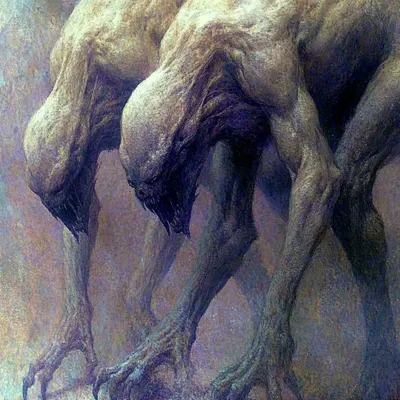 THEY ARE COMING FOR US - AI artwork, 5 Oct 2024