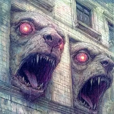 THEY ARE COMING FOR US - AI artwork, 5 Oct 2024