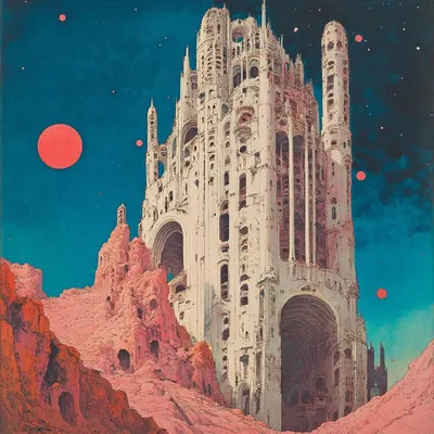 We’re all stardust, just particles wandering through an endless universe, searching for meaning - AI artwork, 25 Oct 2024