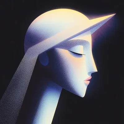 This is just a void fluctuation. Hallucinations. Shadows of truth that can not be seen. Goddess of the fallen dreams - AI artwork, 22 Oct 2024