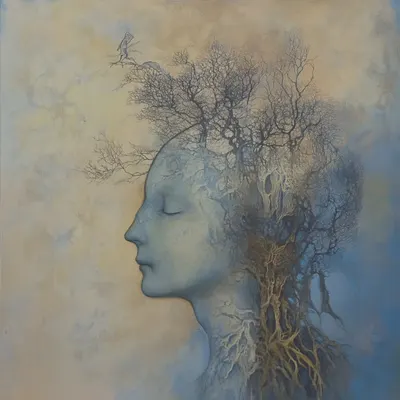 The sky was dark - AI artwork, 1 Oct 2024