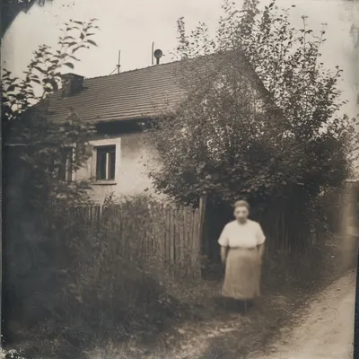 I found old photographs, memories etched in grain, Amidst the blurred confines of time's embrace, I wander lost, distorted in this space. A ghostly visage in aged images confined, Haunting echoes of a life left behind. Beneath the veil of endless starry nights, I drift among the whispers of the lights. ##midjourney - AI artwork, 25 Nov 2024