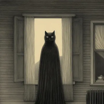 This is the grand return of the agile Catman and his adventures! - AI artwork, 14 Nov 2024