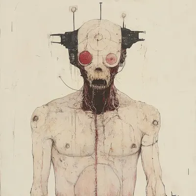 They are just a little bit diffrent - AI artwork, 28 Nov 2024