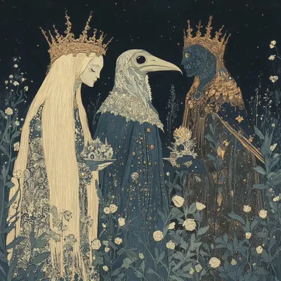 How dare you embrace your own demise? - AI artwork, 19 Nov 2024