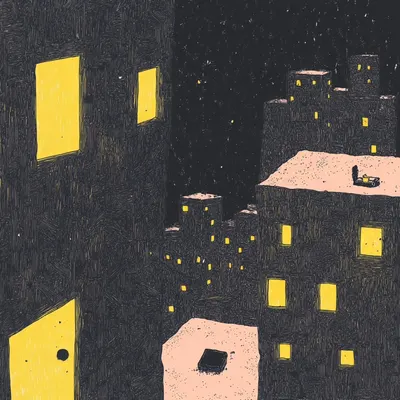 I CAN NOT SLEEP - AI artwork, 16 Nov 2024