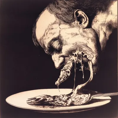bon appétit mon amour - AI artwork, 23 Nov 2024