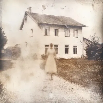 I found old photographs, memories etched in grain, Amidst the blurred confines of time's embrace, I wander lost, distorted in this space. A ghostly visage in aged images confined, Haunting echoes of a life left behind. Beneath the veil of endless starry nights, I drift among the whispers of the lights. ##midjourney - AI artwork, 25 Nov 2024