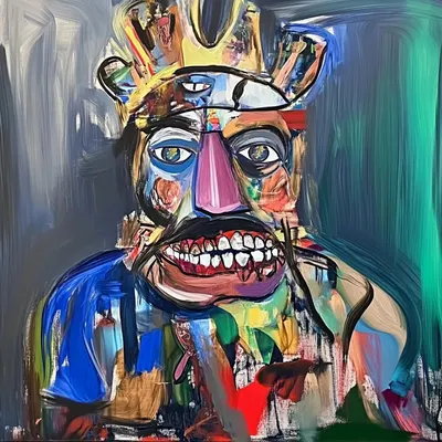 BOW TO THE KING - AI artwork, 17 Nov 2024