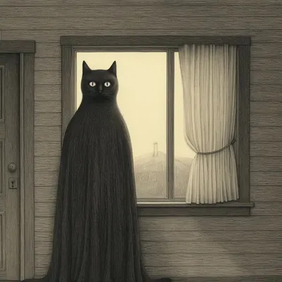 This is the grand return of the agile Catman and his adventures! - AI artwork, 14 Nov 2024