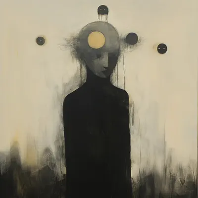 If you feel dead inside, it will pass. It will be fine - AI artwork, 14 Dec 2024