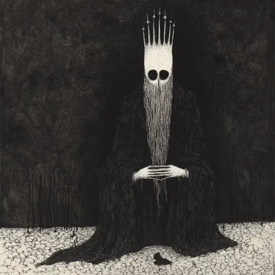 We can only follow the king - AI artwork, 11 Dec 2024