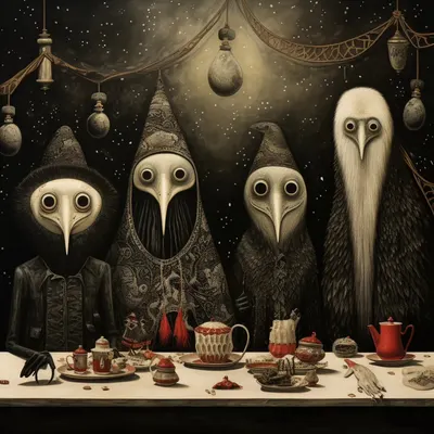 What do we celebrate? I can only hope that peace finds us before we destroy ourselves - AI artwork, 25 Dec 2024