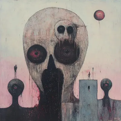 the day after - AI artwork, 26 Dec 2024