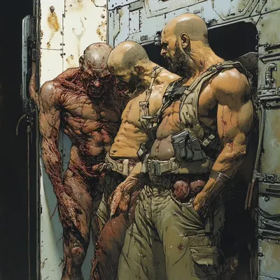 evolution of blood - AI artwork, 8 Dec 2024