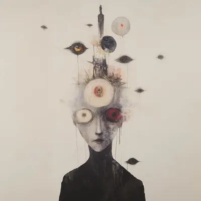 If you feel dead inside, it will pass. It will be fine - AI artwork, 14 Dec 2024