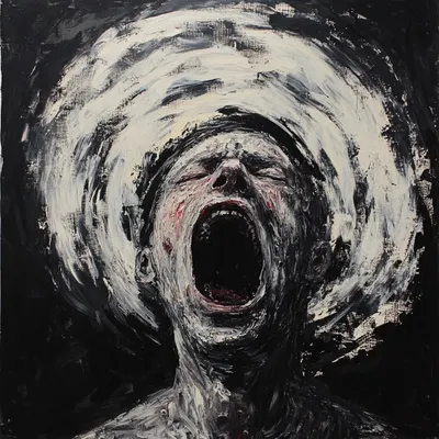 For fuck's sake, we are floating in the void. Just another fucking day on planet Earth. How the fuck are we even still breathing? - AI artwork, 12 Dec 2024