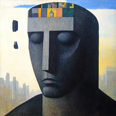 overthink - AI artwork, 30 Dec 2024