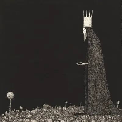 We can only follow the king - AI artwork, 11 Dec 2024