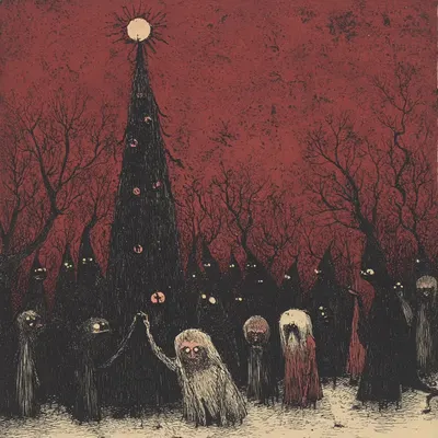Merry Christmas to everyone - AI artwork, 23 Dec 2024