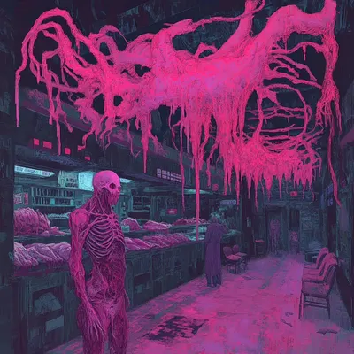 They robbed us out of magic. Slaughter it while it was there. Will it ever come back? - AI artwork, 17 Dec 2024