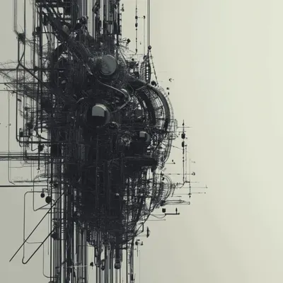 in the darkest of nights - AI artwork, 12 Jan 2025