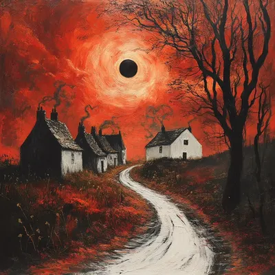 Beneath my feet, a quiet force stirs—drilling through every dream. I keep following it, not knowing why - AI artwork, 5 Jan 2025