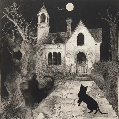 Cats? - AI artwork, 20 Jan 2025